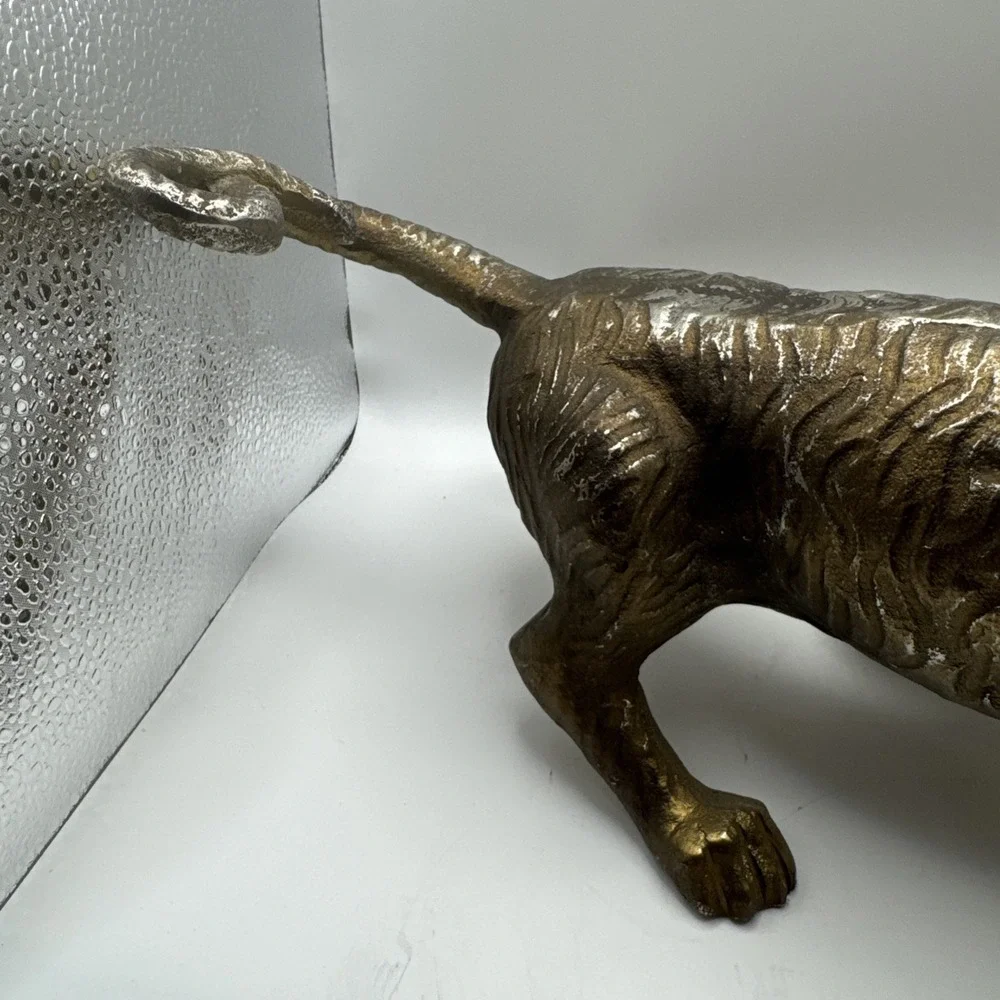 vintage prowling tiger Made Of Some Type‎ Of Metal Although It's Not Magnet